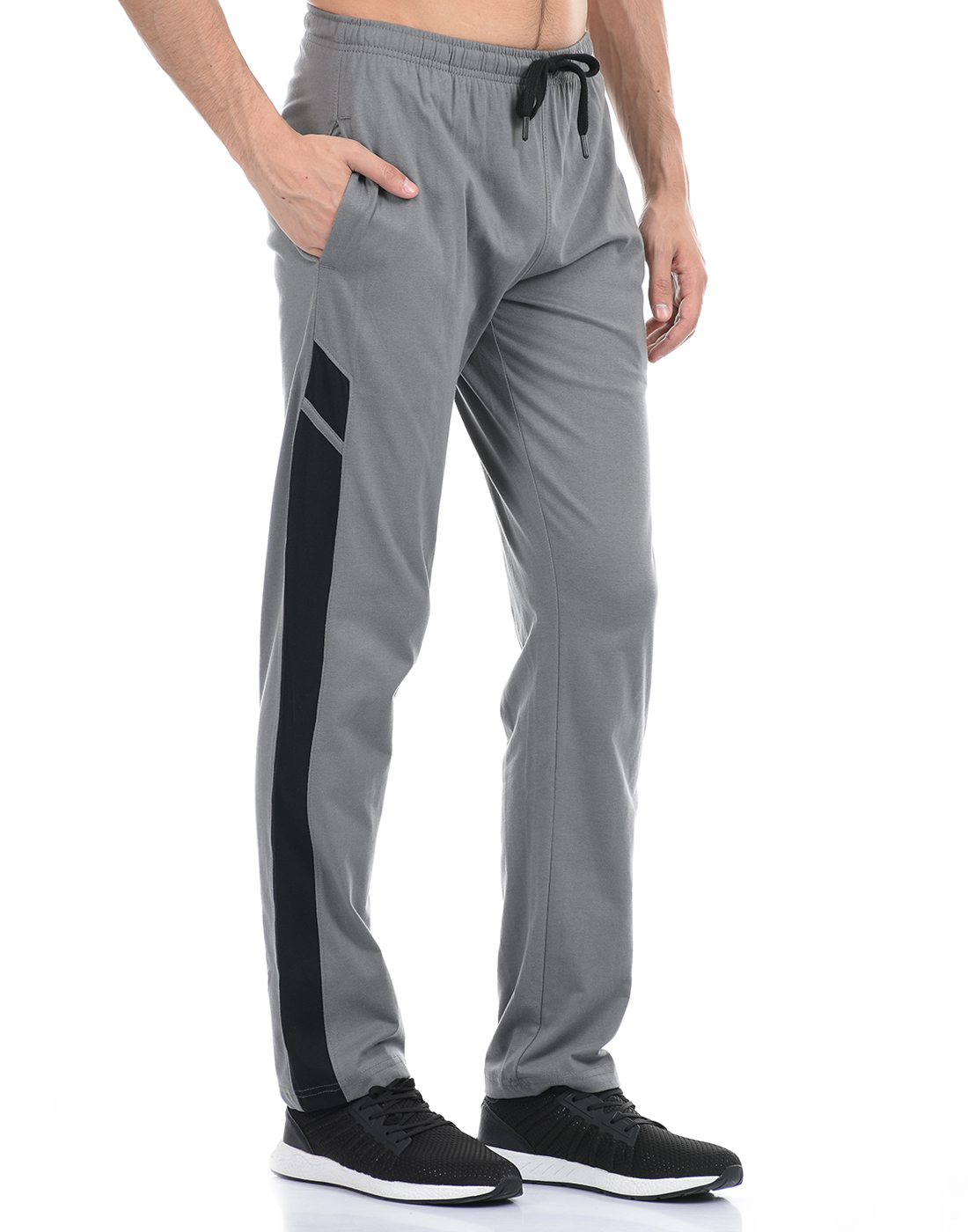 Cloak & Decker by Monte Carlo Men Grey Track Pants